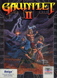 Gauntlet II Amiga US box art